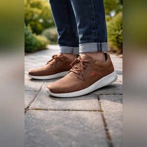 Levi's Clovis Men's Brown Casual Sneakers Shoes